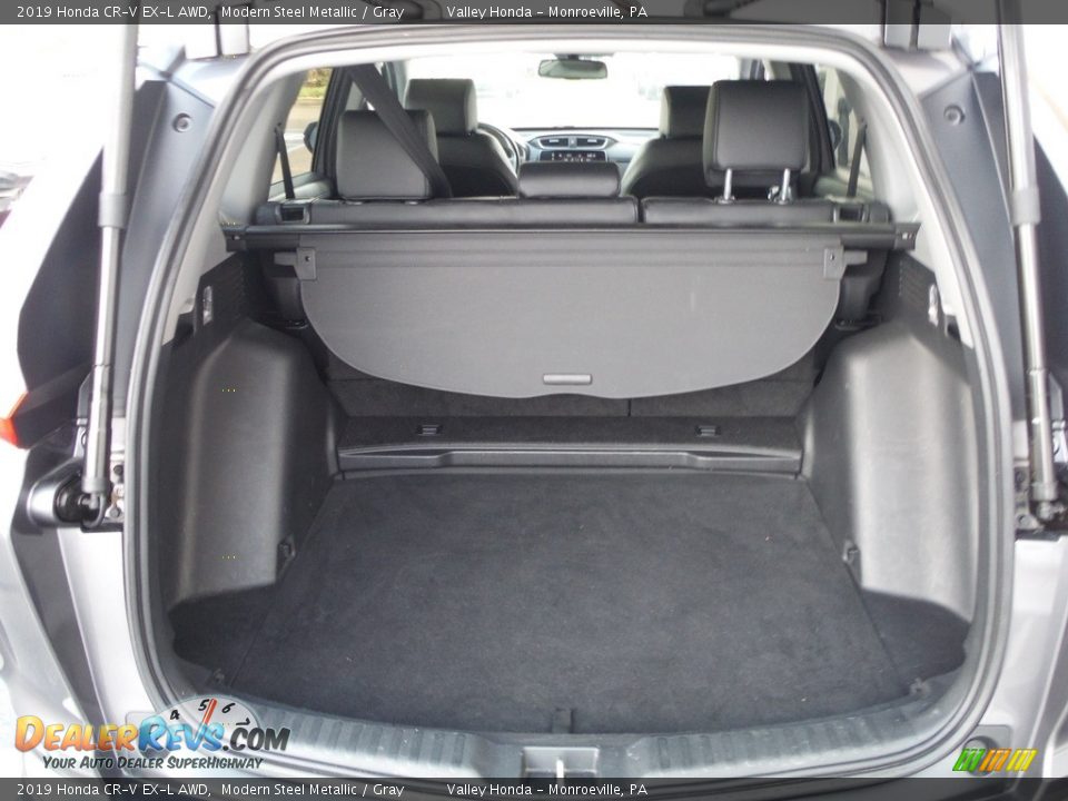 2019 Honda CR-V EX-L AWD Modern Steel Metallic / Gray Photo #28