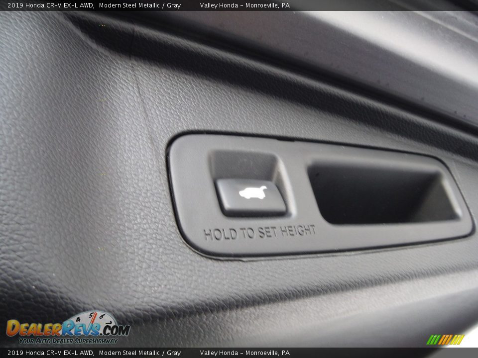 2019 Honda CR-V EX-L AWD Modern Steel Metallic / Gray Photo #29