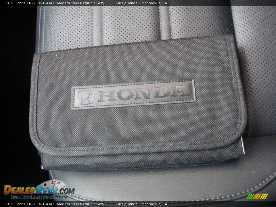 2019 Honda CR-V EX-L AWD Modern Steel Metallic / Gray Photo #30