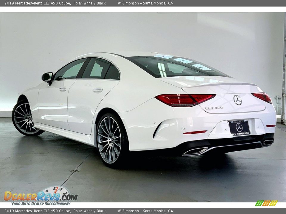 2019 Mercedes-Benz CLS 450 Coupe Polar White / Black Photo #10