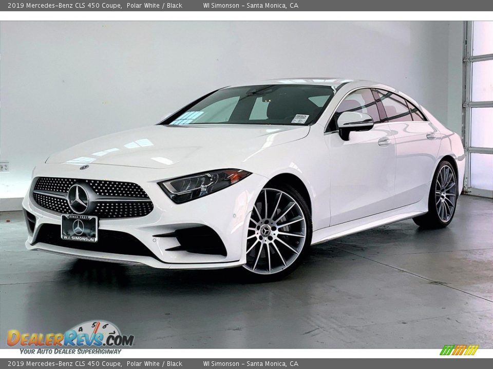 2019 Mercedes-Benz CLS 450 Coupe Polar White / Black Photo #12