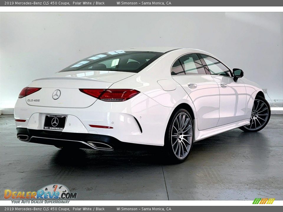 2019 Mercedes-Benz CLS 450 Coupe Polar White / Black Photo #13