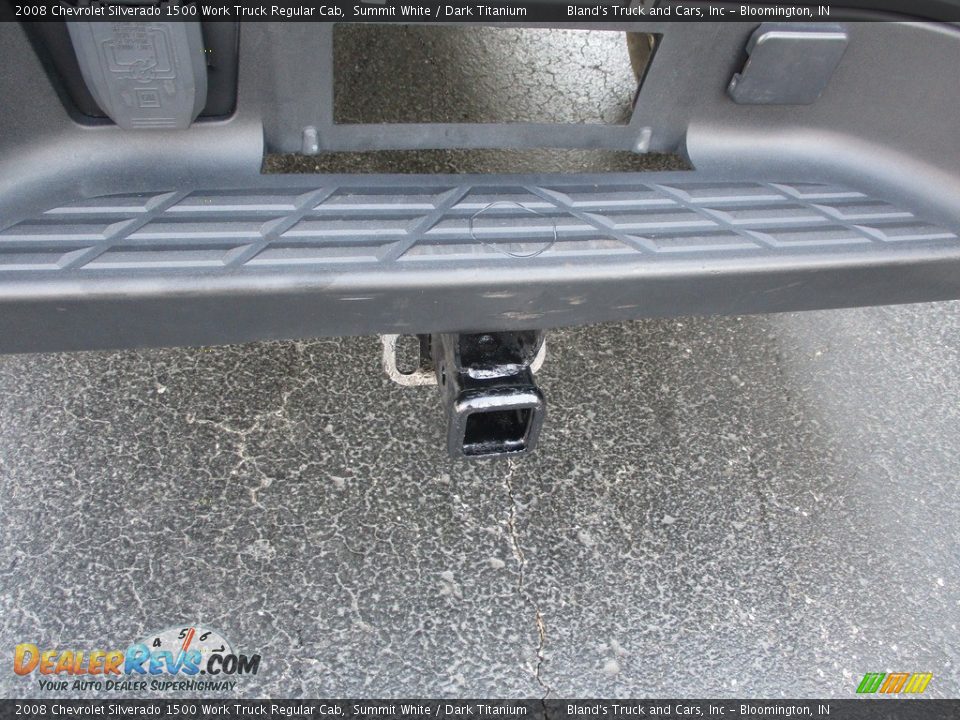 2008 Chevrolet Silverado 1500 Work Truck Regular Cab Summit White / Dark Titanium Photo #24