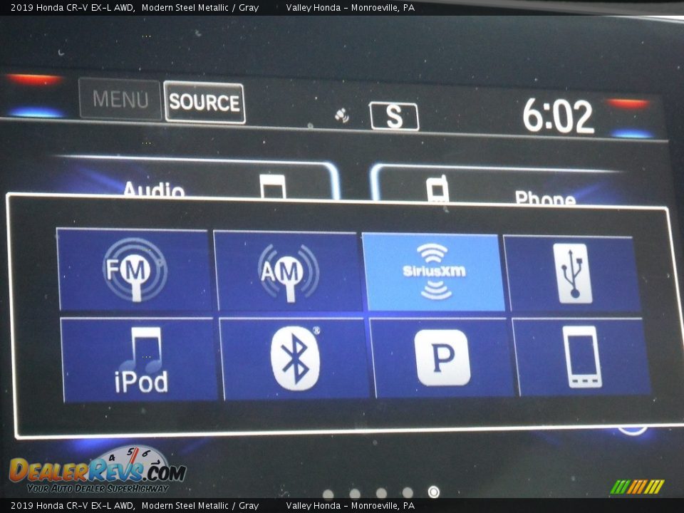 2019 Honda CR-V EX-L AWD Modern Steel Metallic / Gray Photo #21