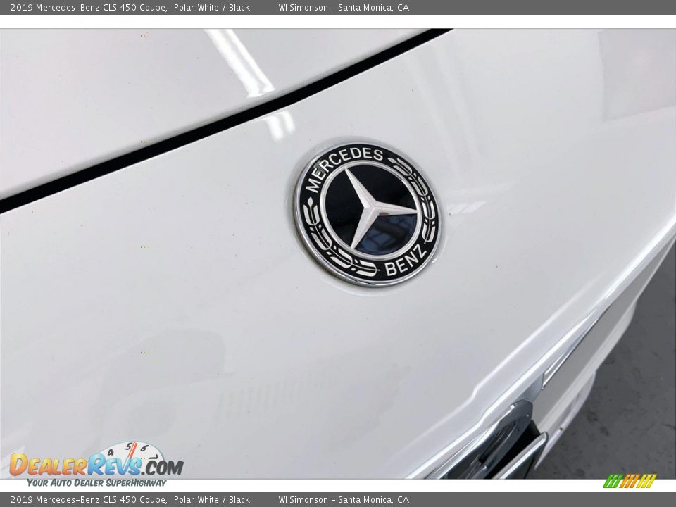 2019 Mercedes-Benz CLS 450 Coupe Polar White / Black Photo #30