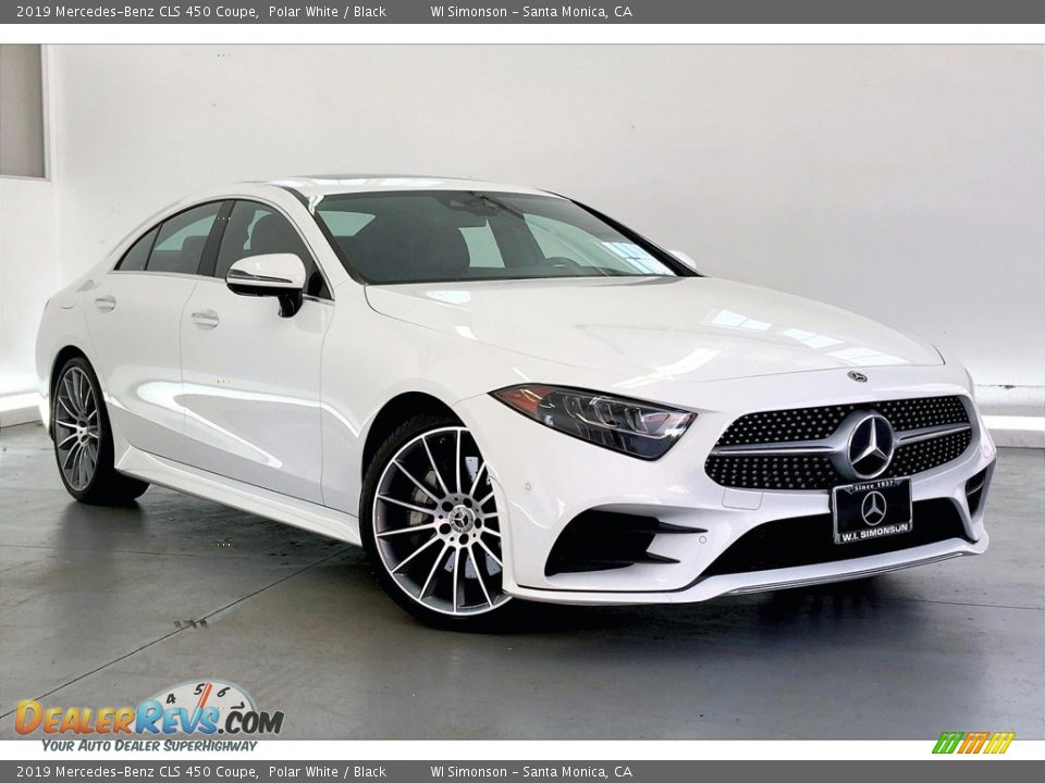 2019 Mercedes-Benz CLS 450 Coupe Polar White / Black Photo #34