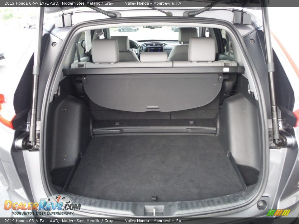 2019 Honda CR-V EX-L AWD Modern Steel Metallic / Gray Photo #29