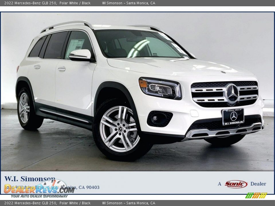 2022 Mercedes-Benz GLB 250 Polar White / Black Photo #1