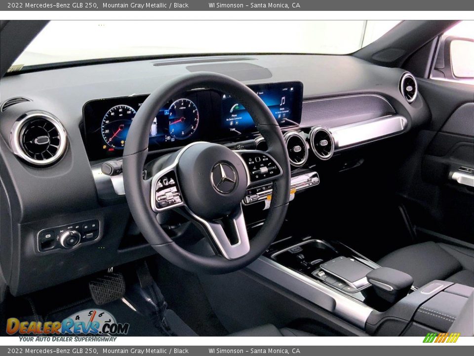 2022 Mercedes-Benz GLB 250 Mountain Gray Metallic / Black Photo #4