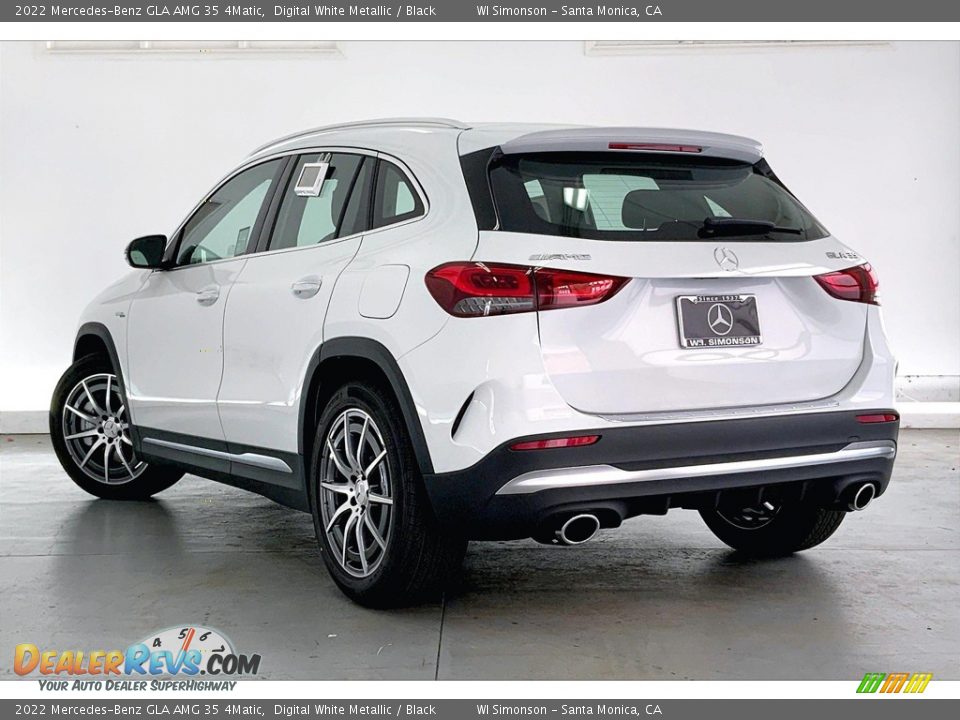 2022 Mercedes-Benz GLA AMG 35 4Matic Digital White Metallic / Black Photo #2