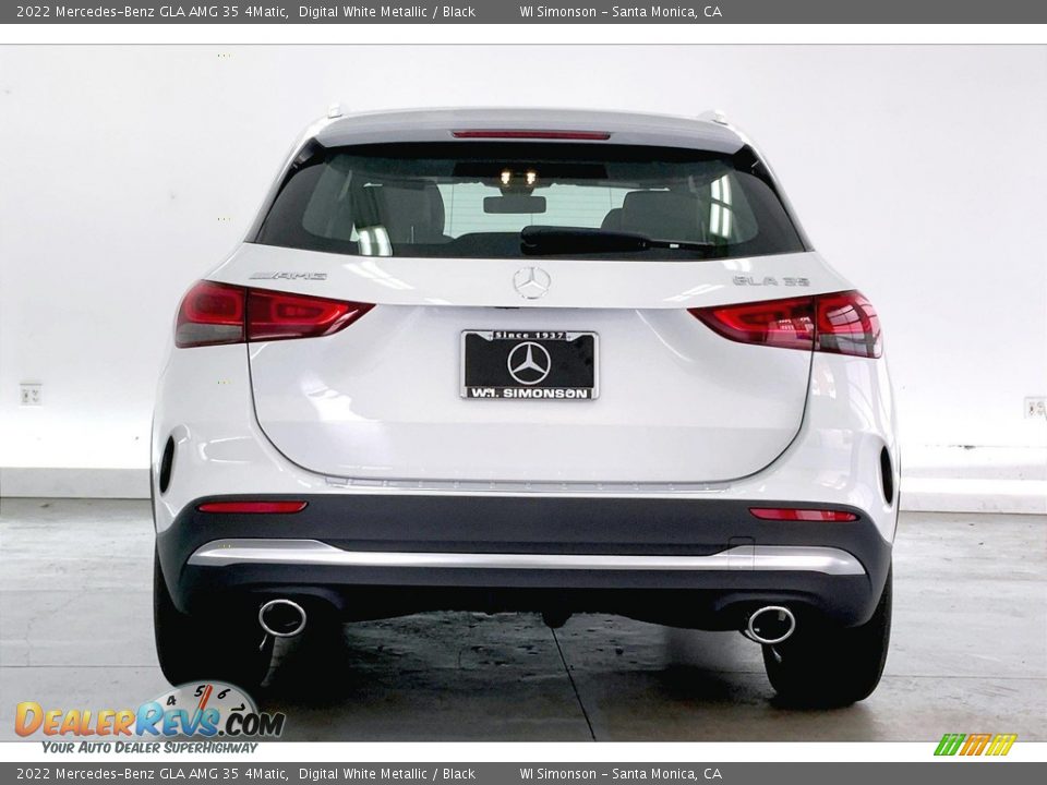 2022 Mercedes-Benz GLA AMG 35 4Matic Digital White Metallic / Black Photo #3