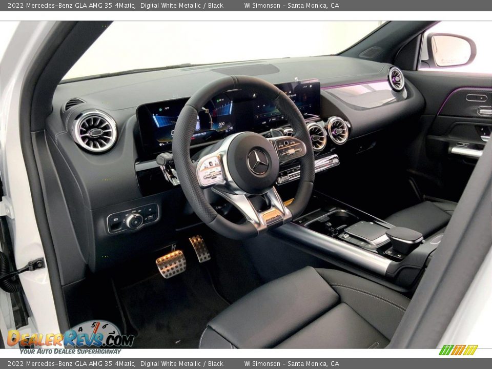 2022 Mercedes-Benz GLA AMG 35 4Matic Digital White Metallic / Black Photo #4