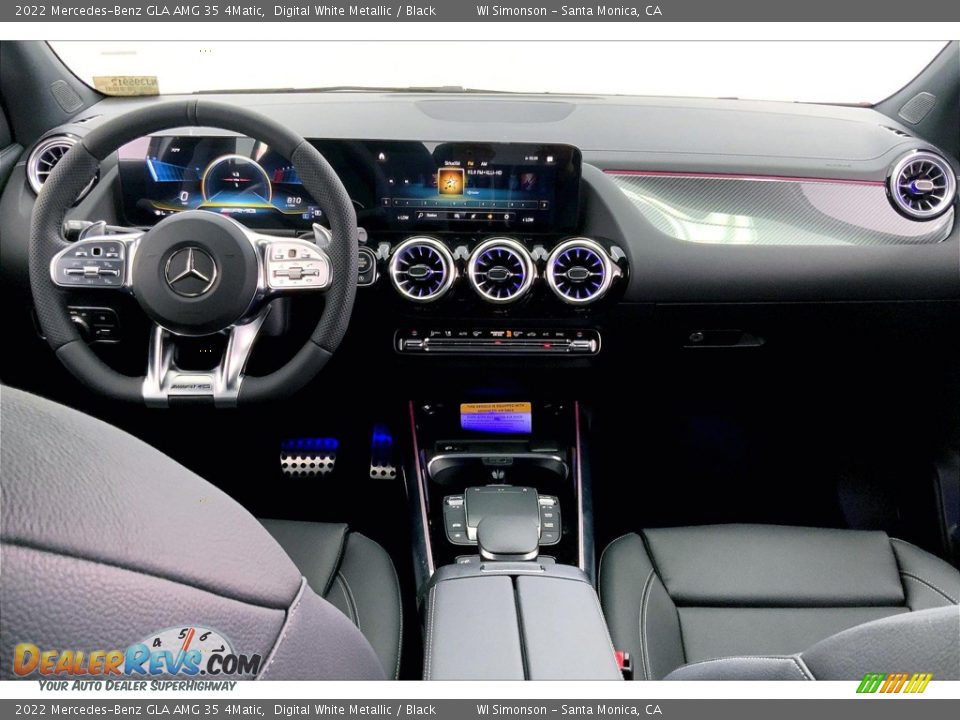 2022 Mercedes-Benz GLA AMG 35 4Matic Digital White Metallic / Black Photo #6