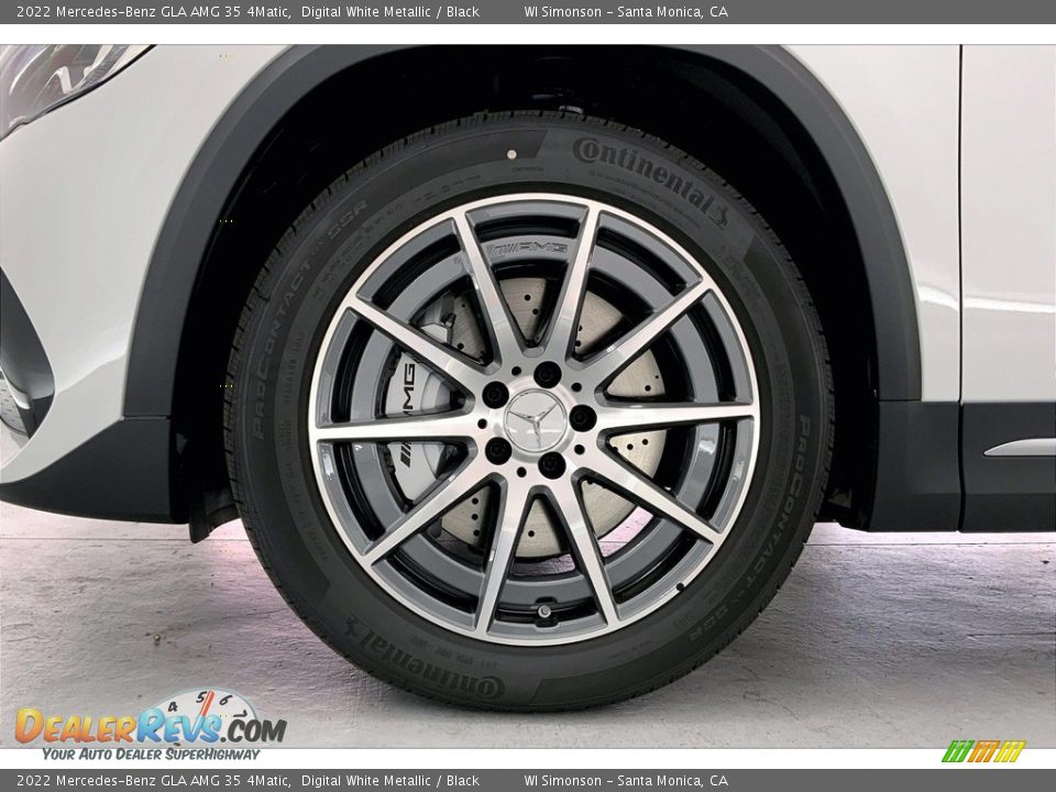 2022 Mercedes-Benz GLA AMG 35 4Matic Digital White Metallic / Black Photo #10