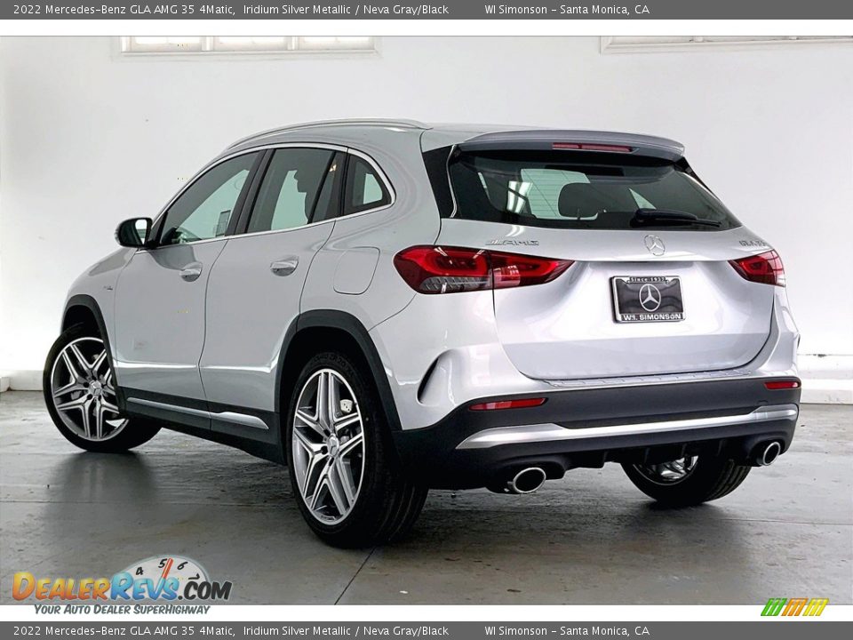 2022 Mercedes-Benz GLA AMG 35 4Matic Iridium Silver Metallic / Neva Gray/Black Photo #2