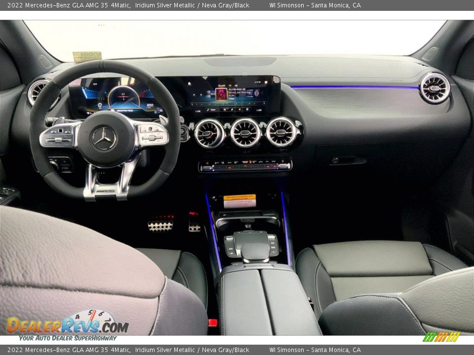 2022 Mercedes-Benz GLA AMG 35 4Matic Iridium Silver Metallic / Neva Gray/Black Photo #6