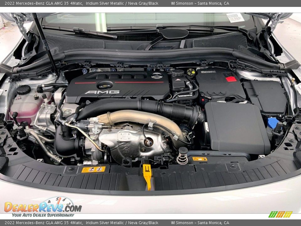 2022 Mercedes-Benz GLA AMG 35 4Matic 2.0 Liter Turbocharged DOHC 16-Valve VVT 4 Cylinder Engine Photo #9