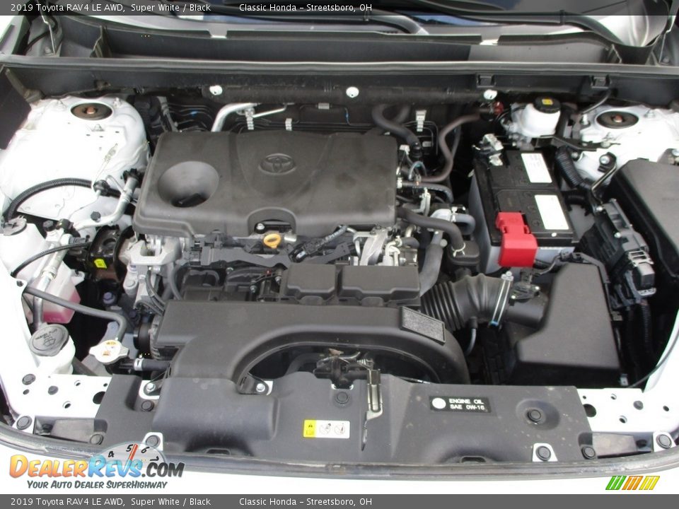 2019 Toyota RAV4 LE AWD Super White / Black Photo #15