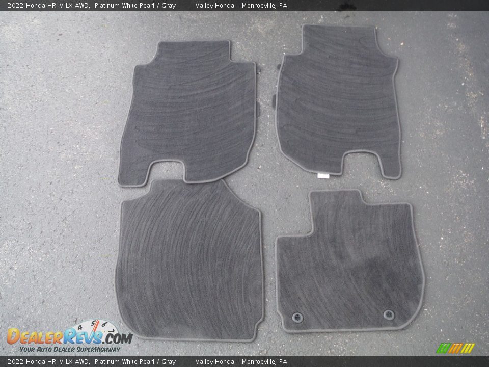 2022 Honda HR-V LX AWD Platinum White Pearl / Gray Photo #28