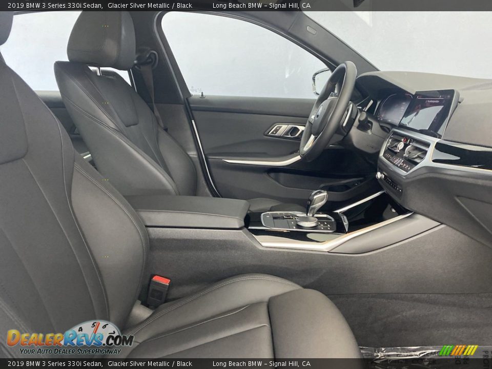 2019 BMW 3 Series 330i Sedan Glacier Silver Metallic / Black Photo #33