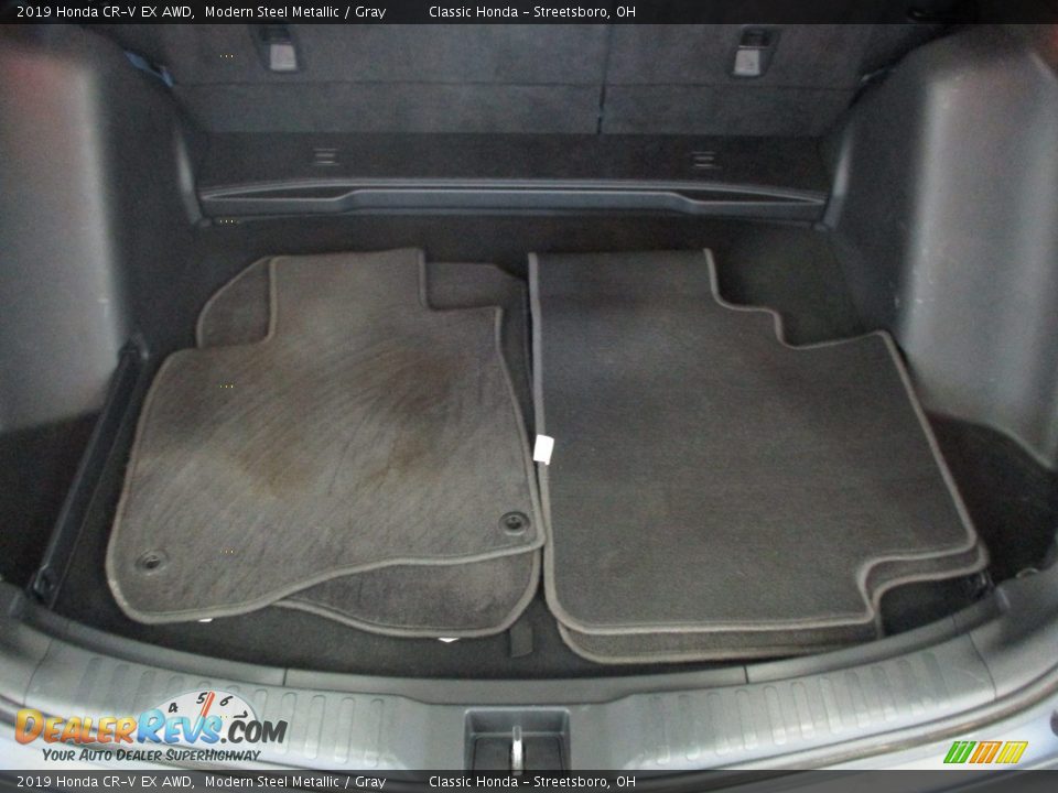 2019 Honda CR-V EX AWD Modern Steel Metallic / Gray Photo #12