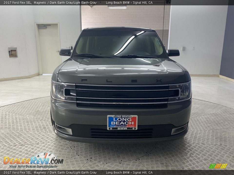 2017 Ford Flex SEL Magnetic / Dark Earth Gray/Light Earth Gray Photo #2