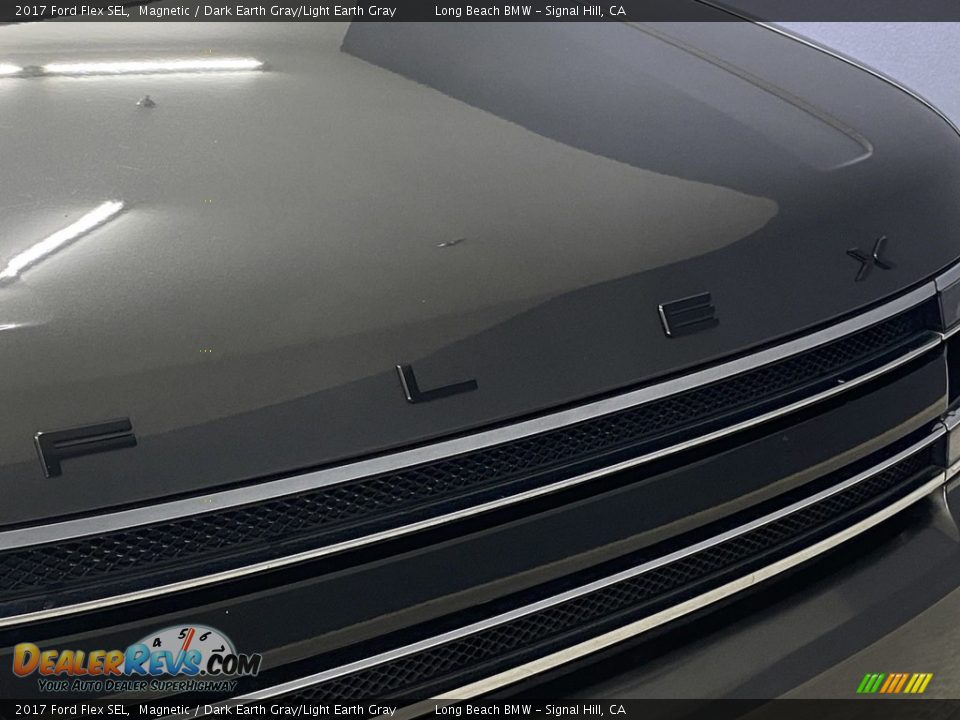 2017 Ford Flex SEL Magnetic / Dark Earth Gray/Light Earth Gray Photo #7