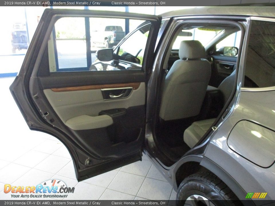 2019 Honda CR-V EX AWD Modern Steel Metallic / Gray Photo #22