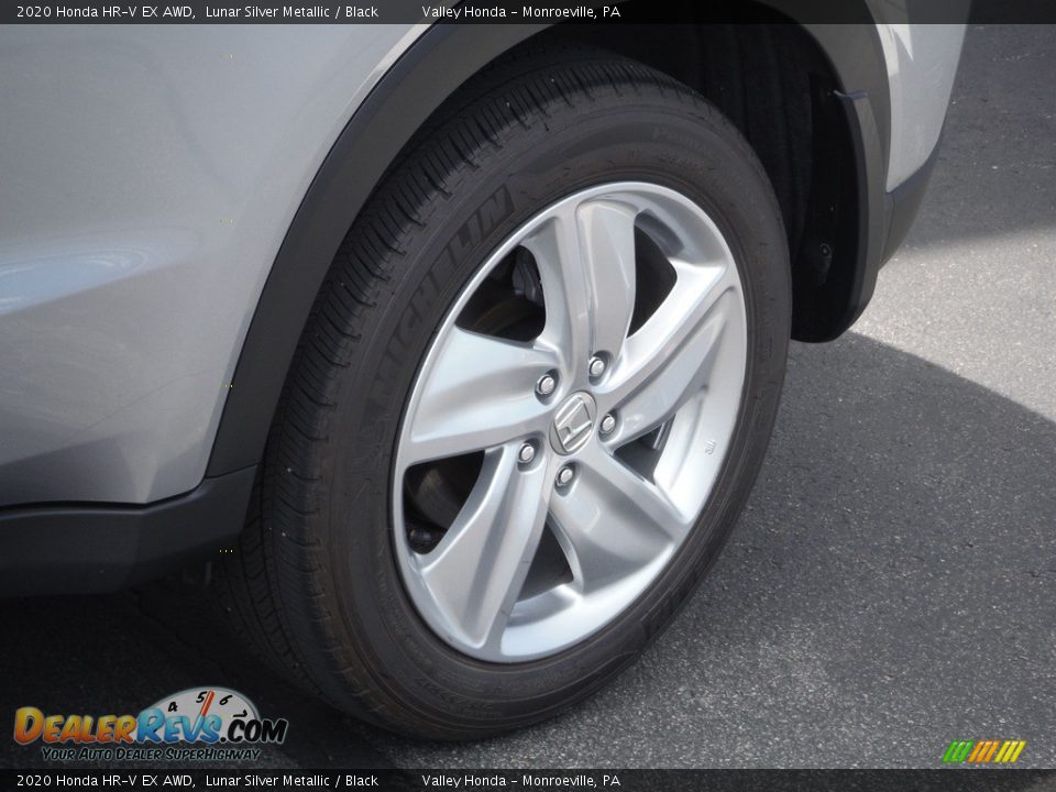 2020 Honda HR-V EX AWD Lunar Silver Metallic / Black Photo #4