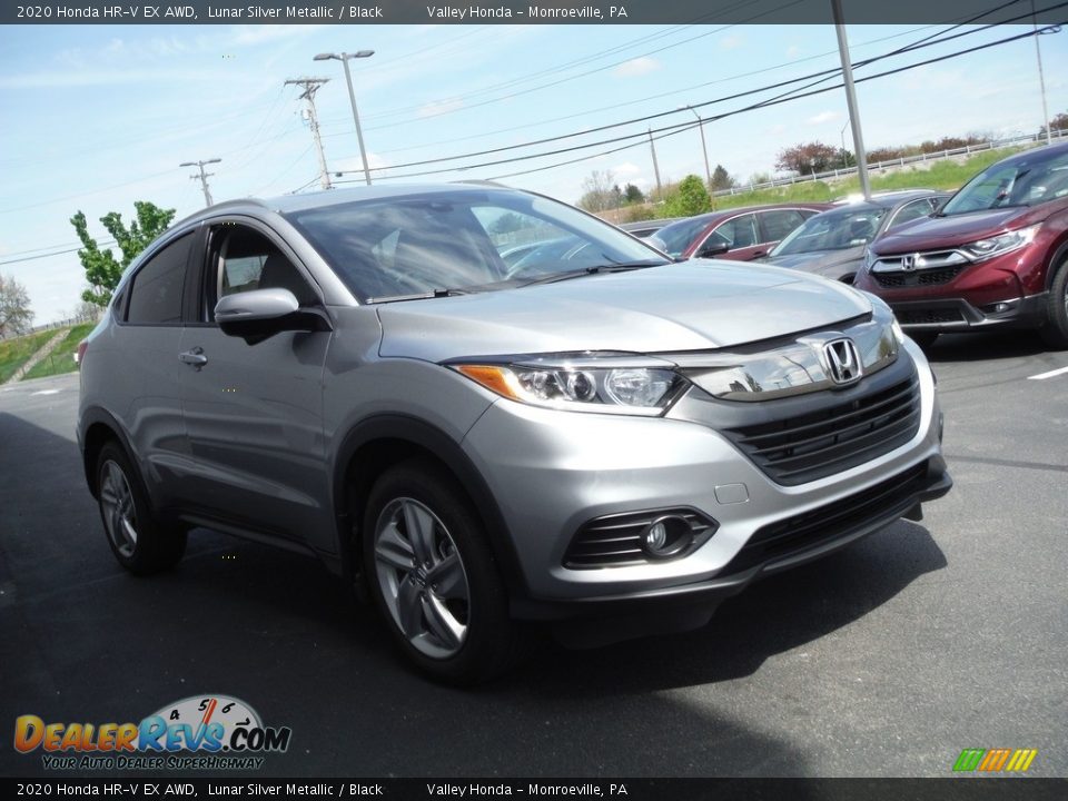 2020 Honda HR-V EX AWD Lunar Silver Metallic / Black Photo #6