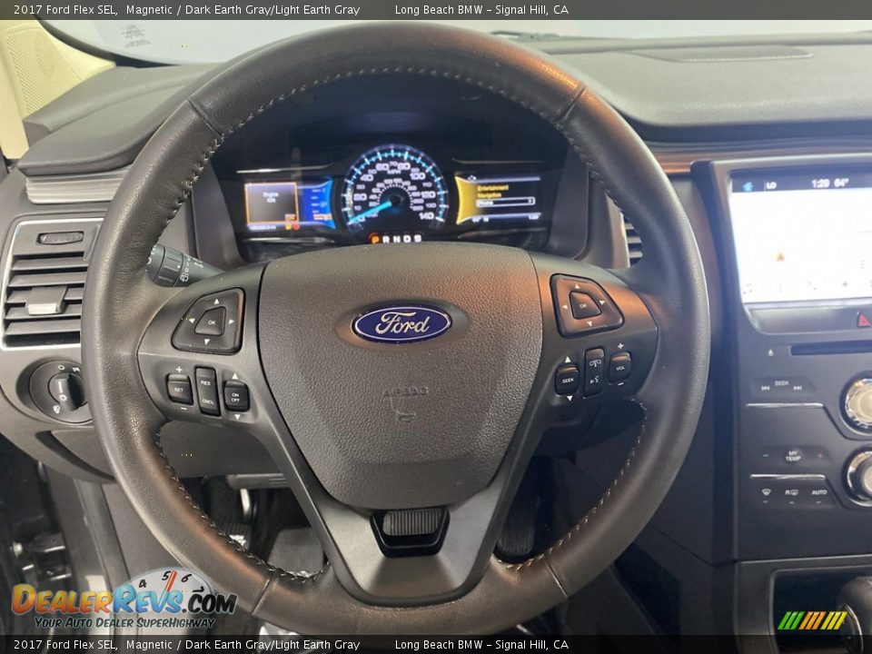 2017 Ford Flex SEL Steering Wheel Photo #16