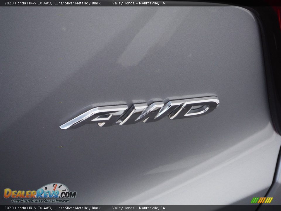 2020 Honda HR-V EX AWD Lunar Silver Metallic / Black Photo #9