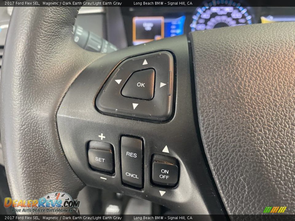 2017 Ford Flex SEL Steering Wheel Photo #17