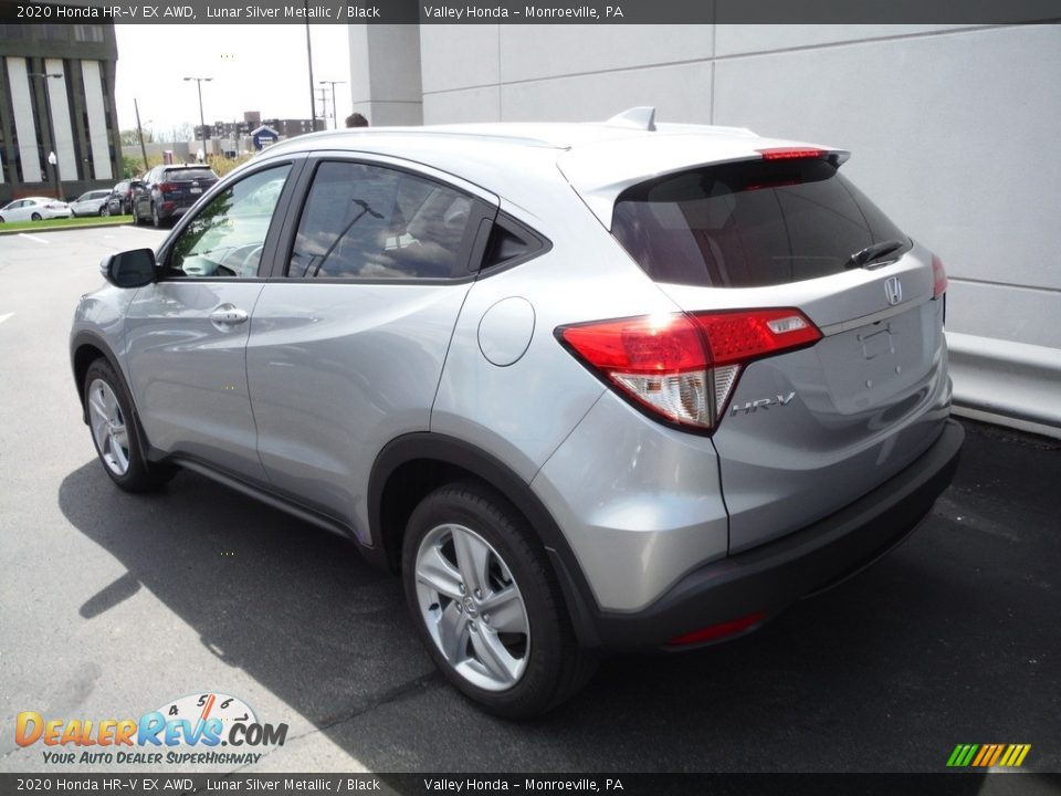 2020 Honda HR-V EX AWD Lunar Silver Metallic / Black Photo #10