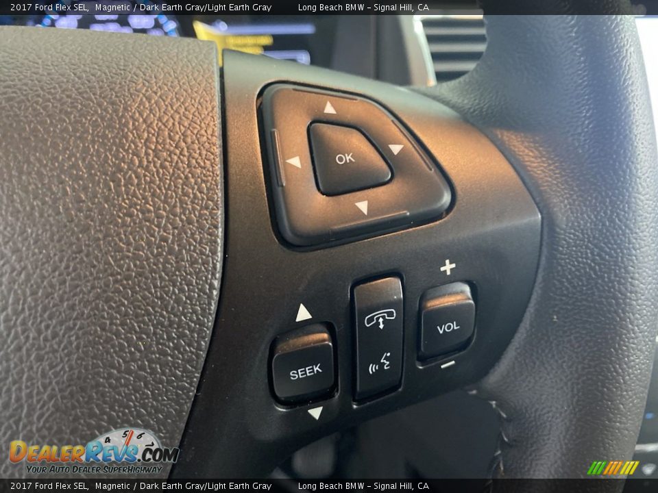 2017 Ford Flex SEL Steering Wheel Photo #18