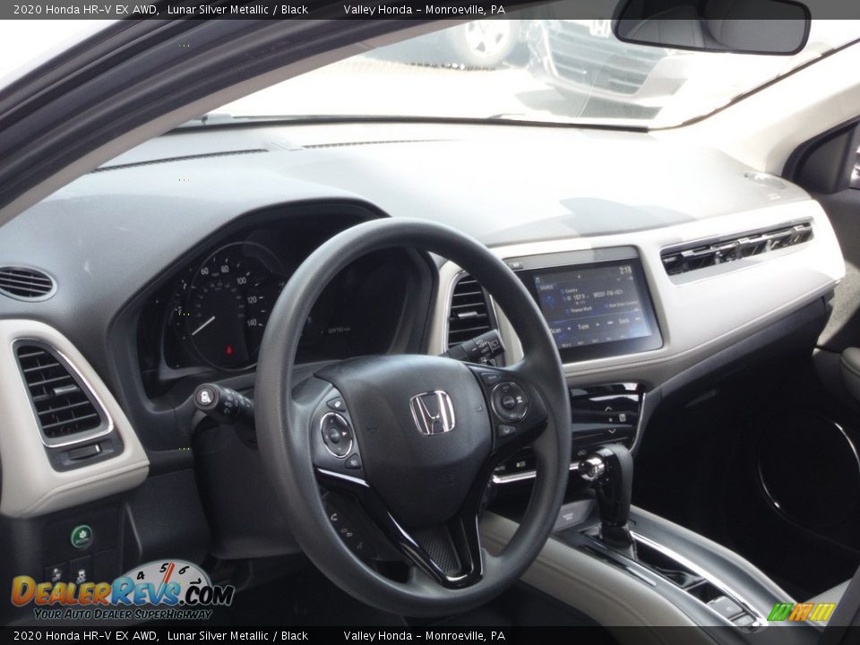 2020 Honda HR-V EX AWD Lunar Silver Metallic / Black Photo #11