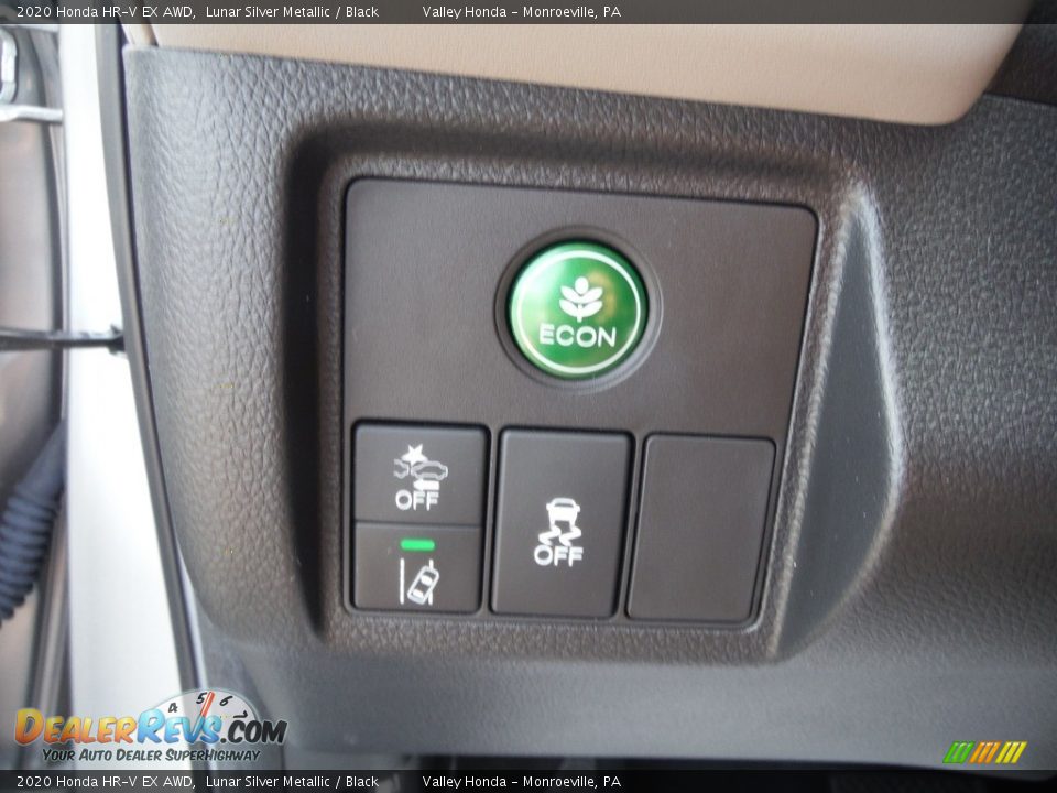2020 Honda HR-V EX AWD Lunar Silver Metallic / Black Photo #13