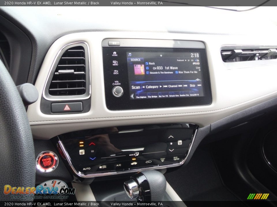 2020 Honda HR-V EX AWD Lunar Silver Metallic / Black Photo #17