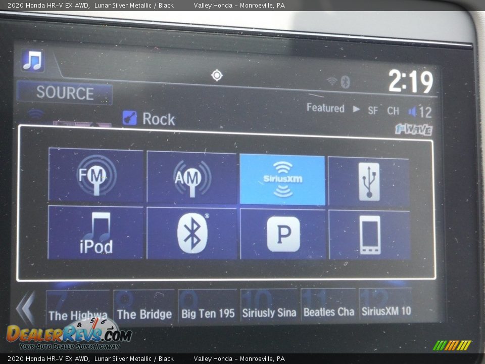 2020 Honda HR-V EX AWD Lunar Silver Metallic / Black Photo #18