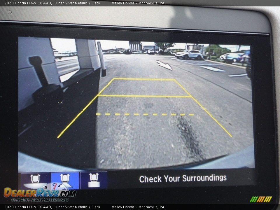 2020 Honda HR-V EX AWD Lunar Silver Metallic / Black Photo #19
