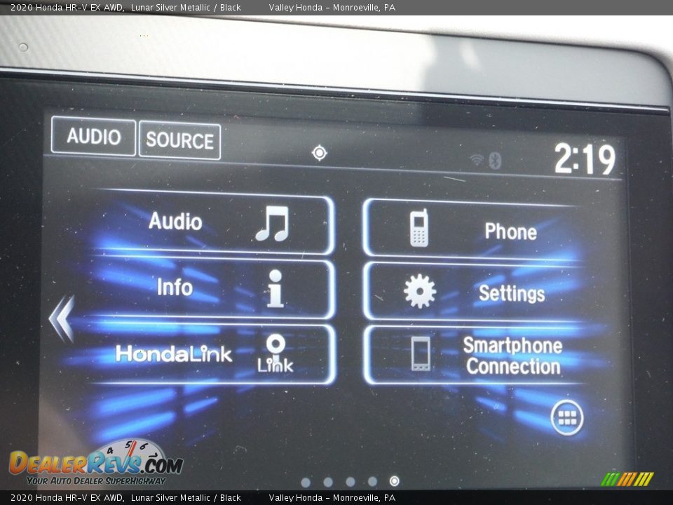 2020 Honda HR-V EX AWD Lunar Silver Metallic / Black Photo #20