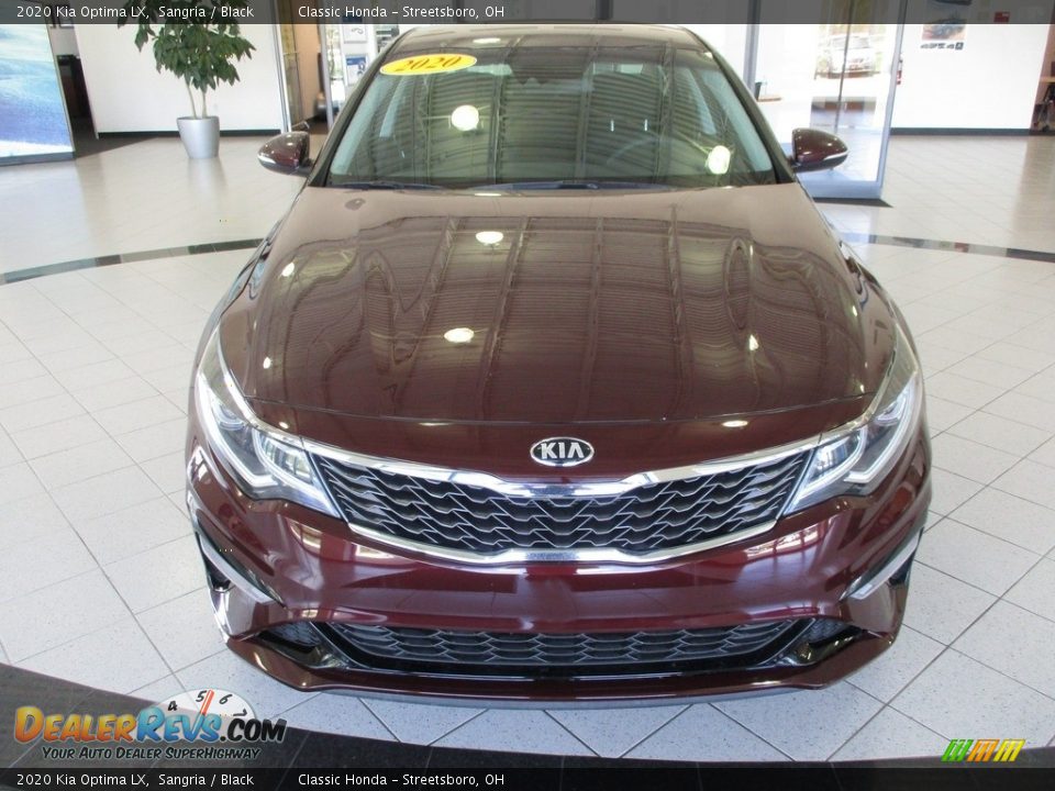 2020 Kia Optima LX Sangria / Black Photo #2