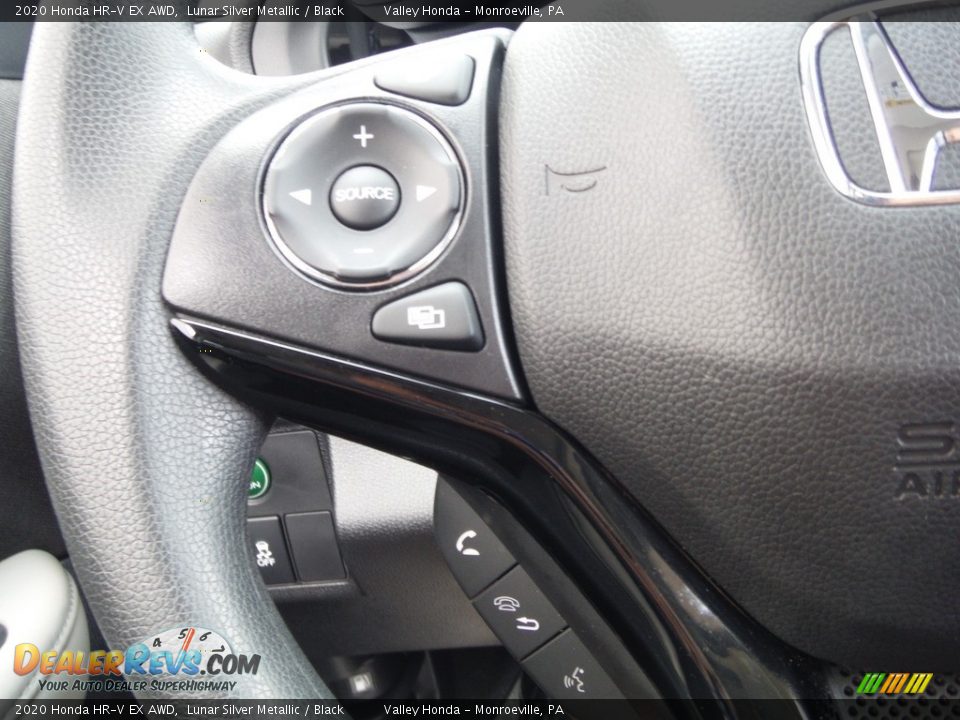 2020 Honda HR-V EX AWD Lunar Silver Metallic / Black Photo #23