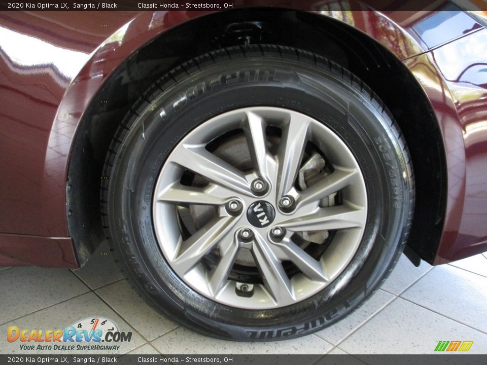 2020 Kia Optima LX Sangria / Black Photo #5