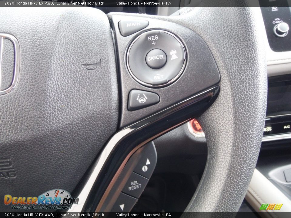 2020 Honda HR-V EX AWD Lunar Silver Metallic / Black Photo #24