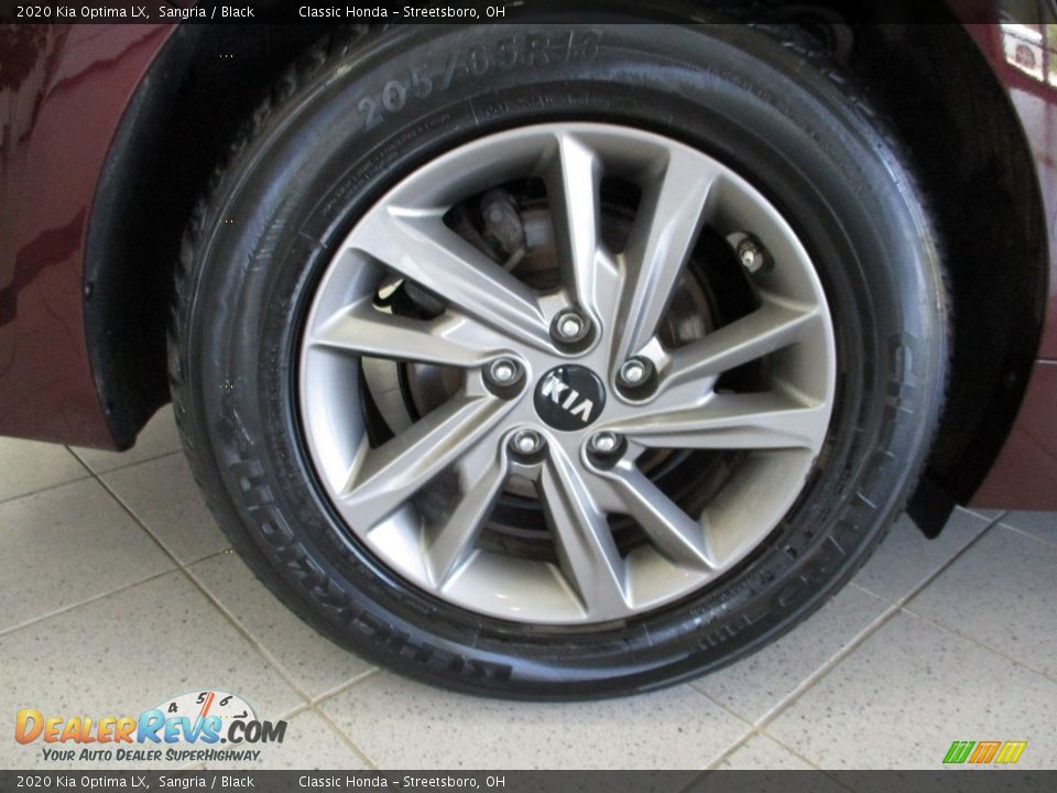 2020 Kia Optima LX Sangria / Black Photo #6