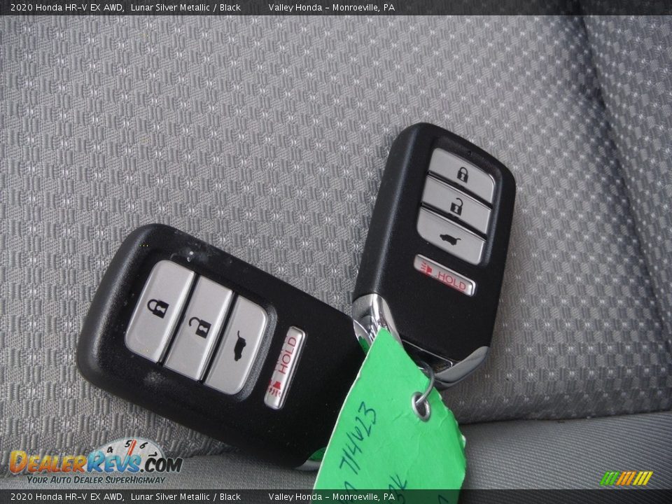 2020 Honda HR-V EX AWD Lunar Silver Metallic / Black Photo #27