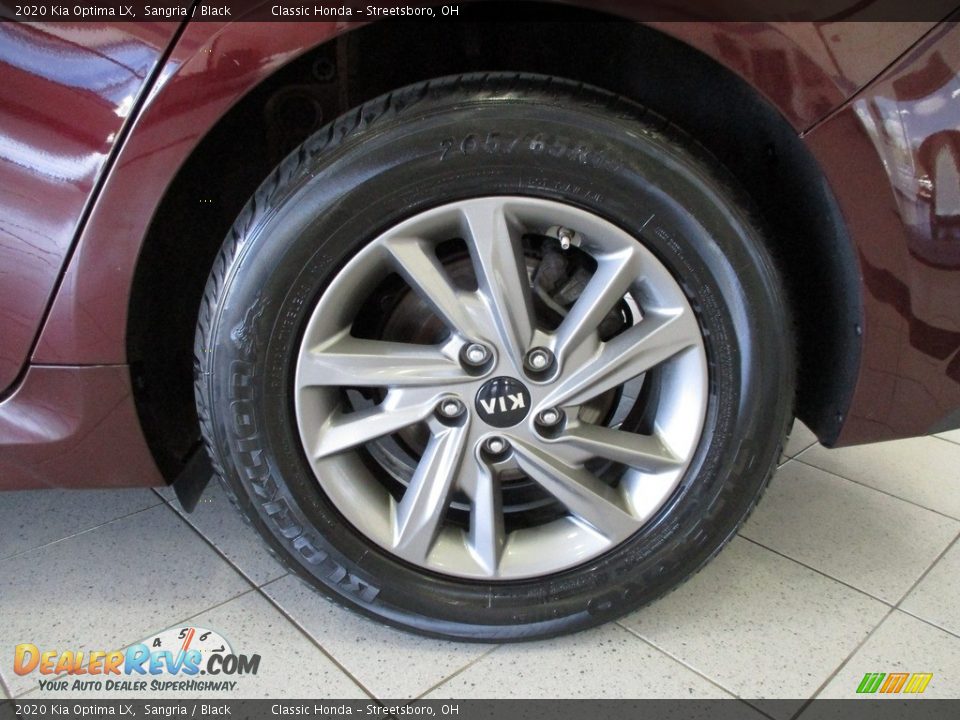 2020 Kia Optima LX Sangria / Black Photo #11