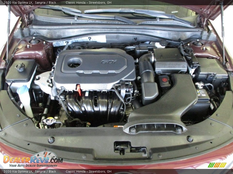 2020 Kia Optima LX Sangria / Black Photo #15