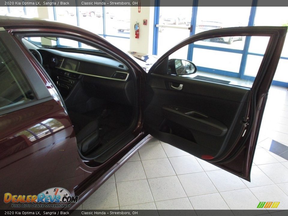 2020 Kia Optima LX Sangria / Black Photo #16